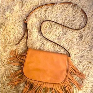 Fringe Vegan Leather Purse